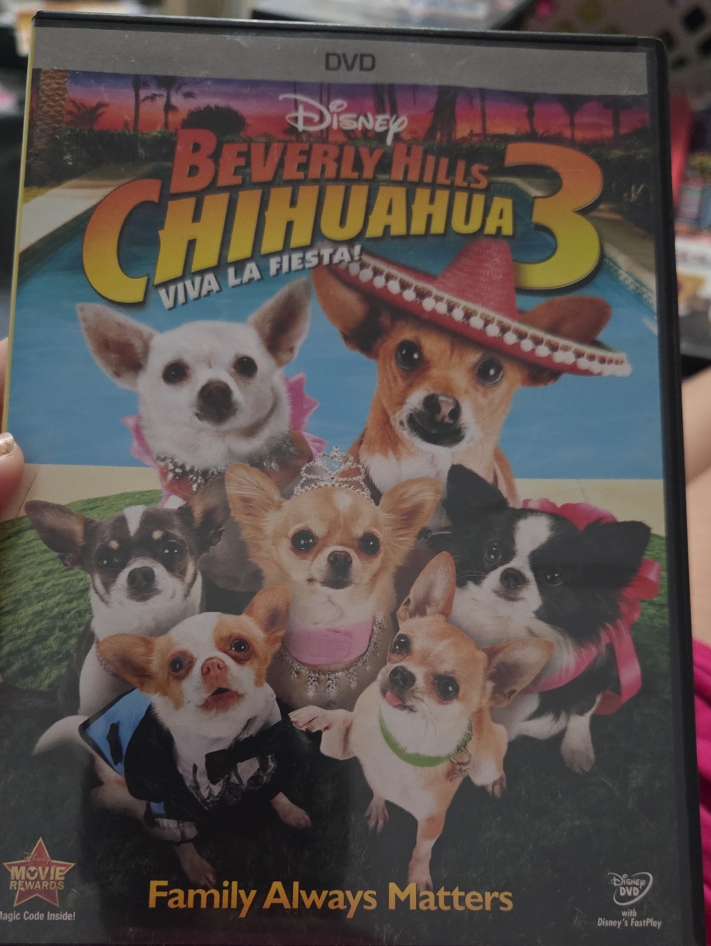 🍿2 For $8🍿Disney Beverly Hills Chihuahua 3 DVD